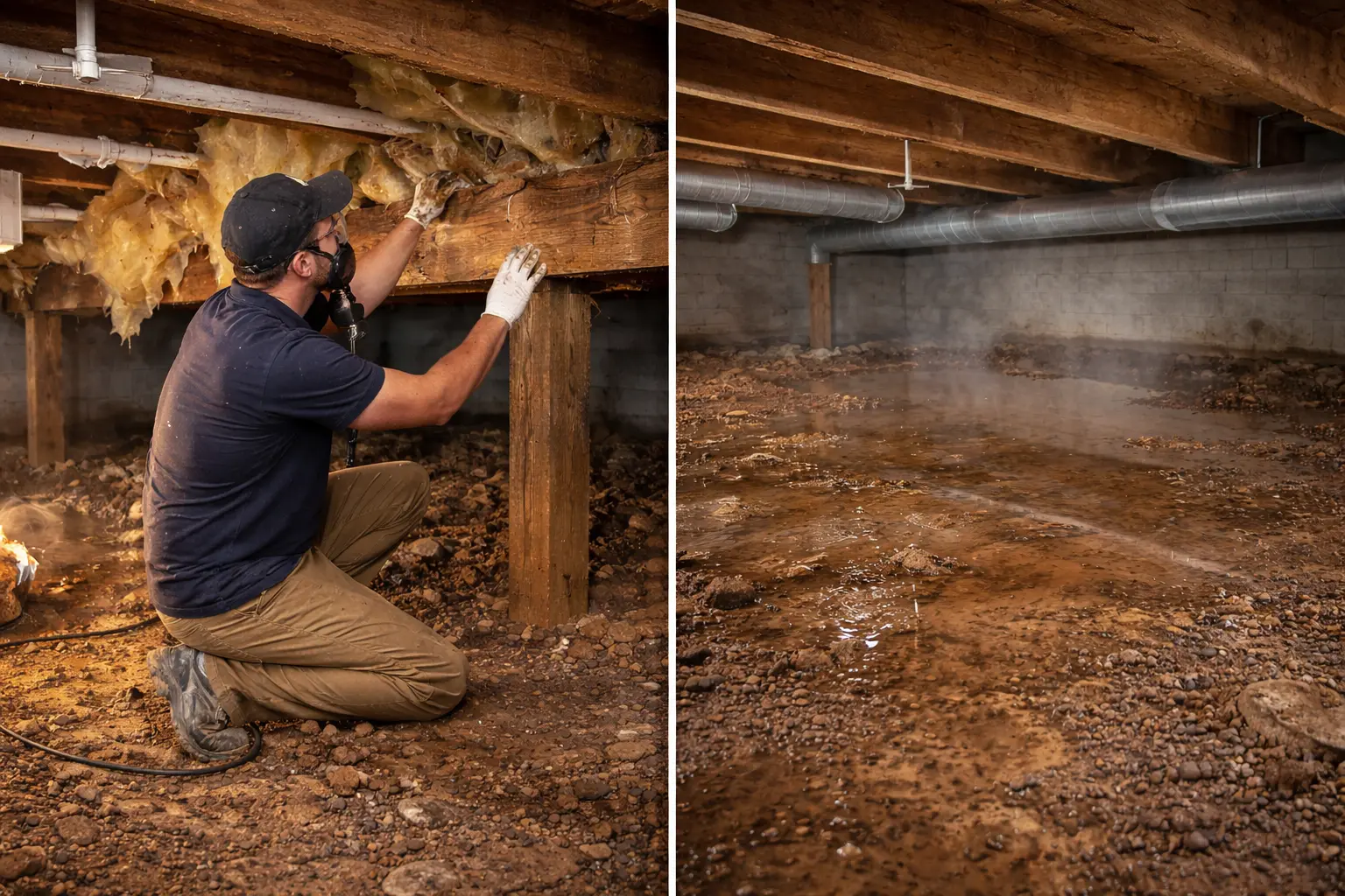 Excess Crawl Space Moisture
