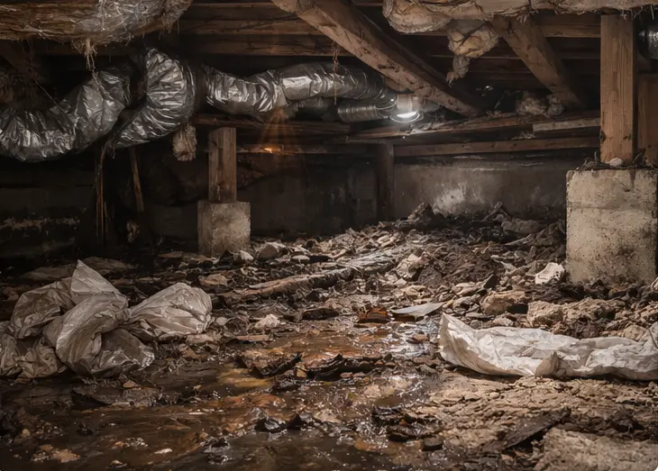 dirty crawl space dirty crawl space